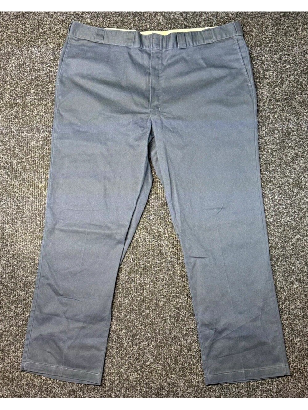 Dickies 874 Original Fit Work Pants Men’s Navy Blue Flat Front Uniform 42x30